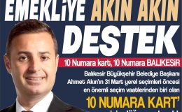 EMEKLİLERE AKIN AKIN DESTEK…