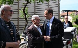 Başkan Akın, kolları sıvadı sahaya indi