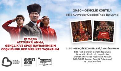 Balıkesirli gençler “Gençlik Korteji”inde Buluşacak